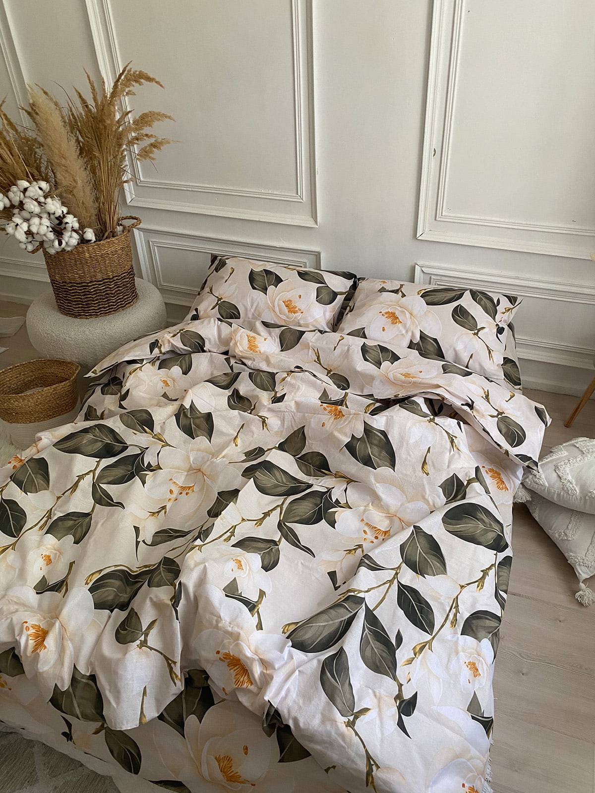 Комплект постільної білизни із бязі Morning Flowers