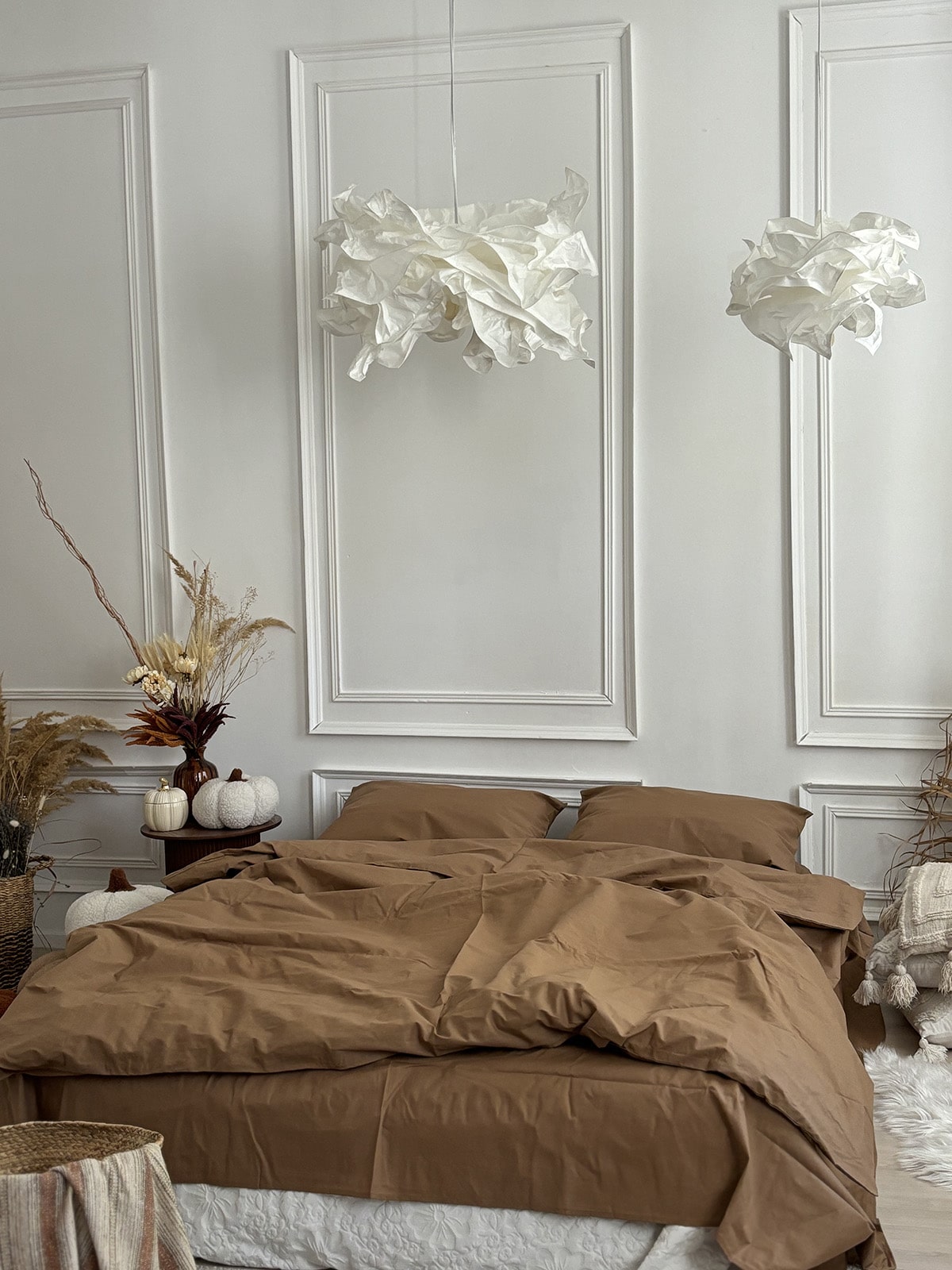 Комплект постільної білизни із бязі Beige