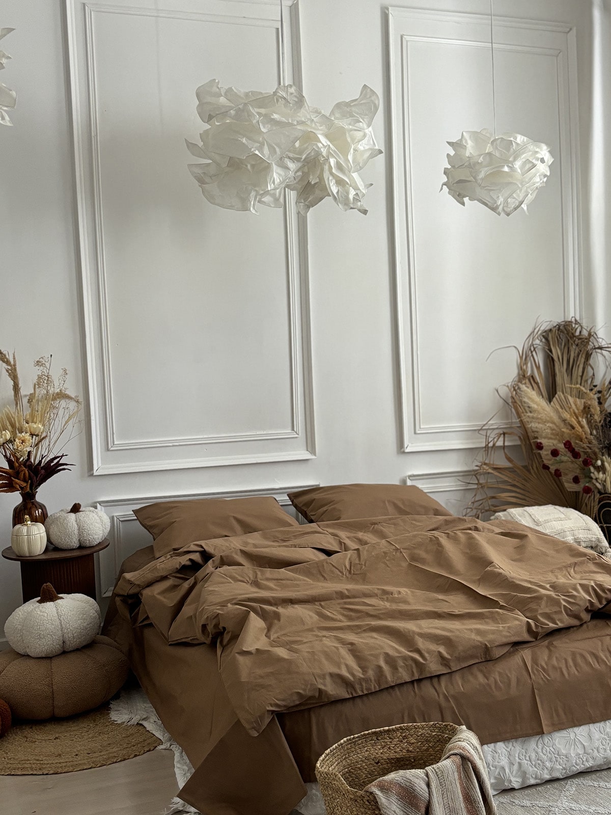 Комплект постільної білизни із бязі Beige