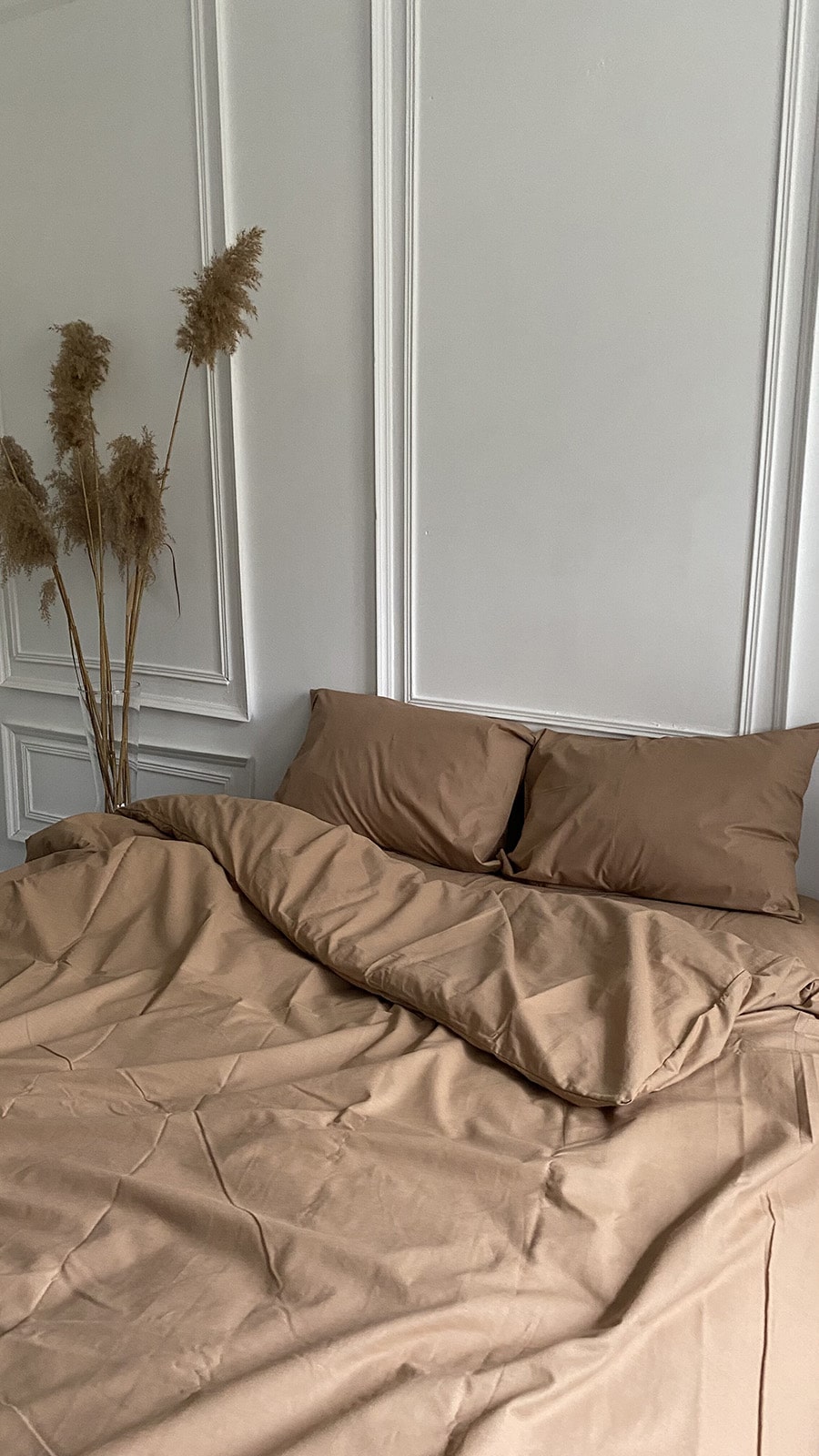 Комплект постільної білизни із бязі Beige