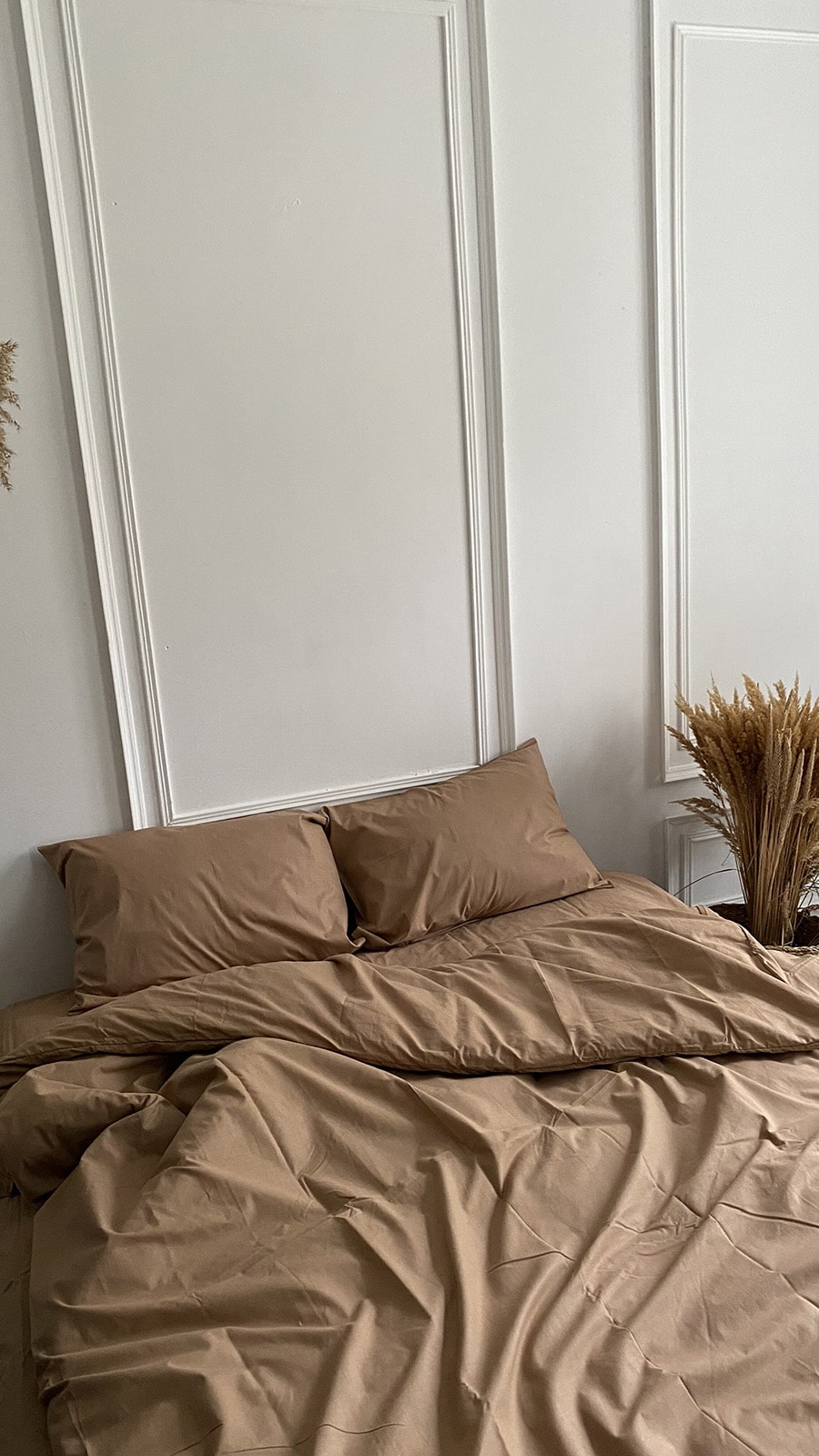 Комплект постільної білизни із бязі Beige