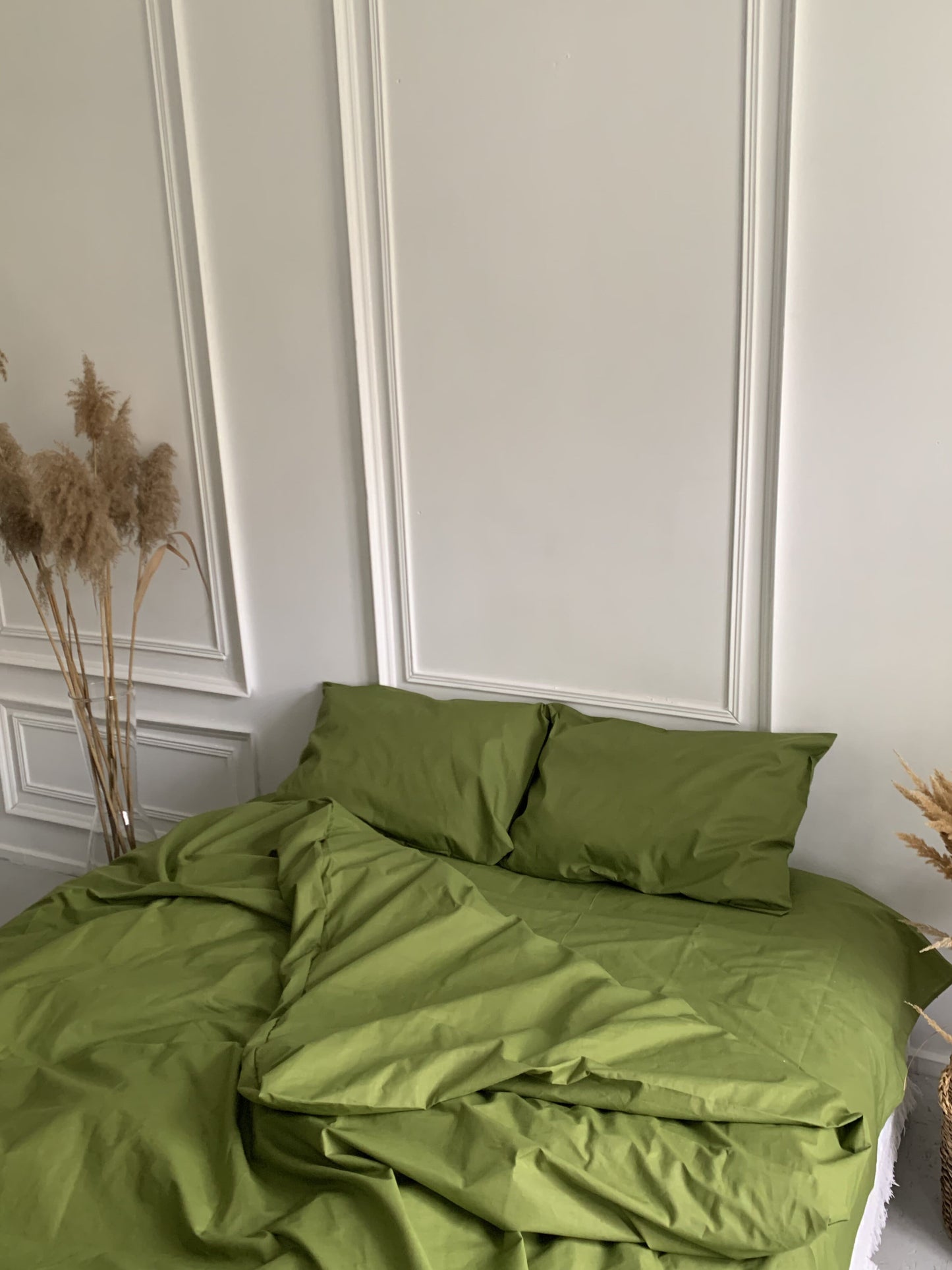 Комплект постільної білизни із бязі Pistachio