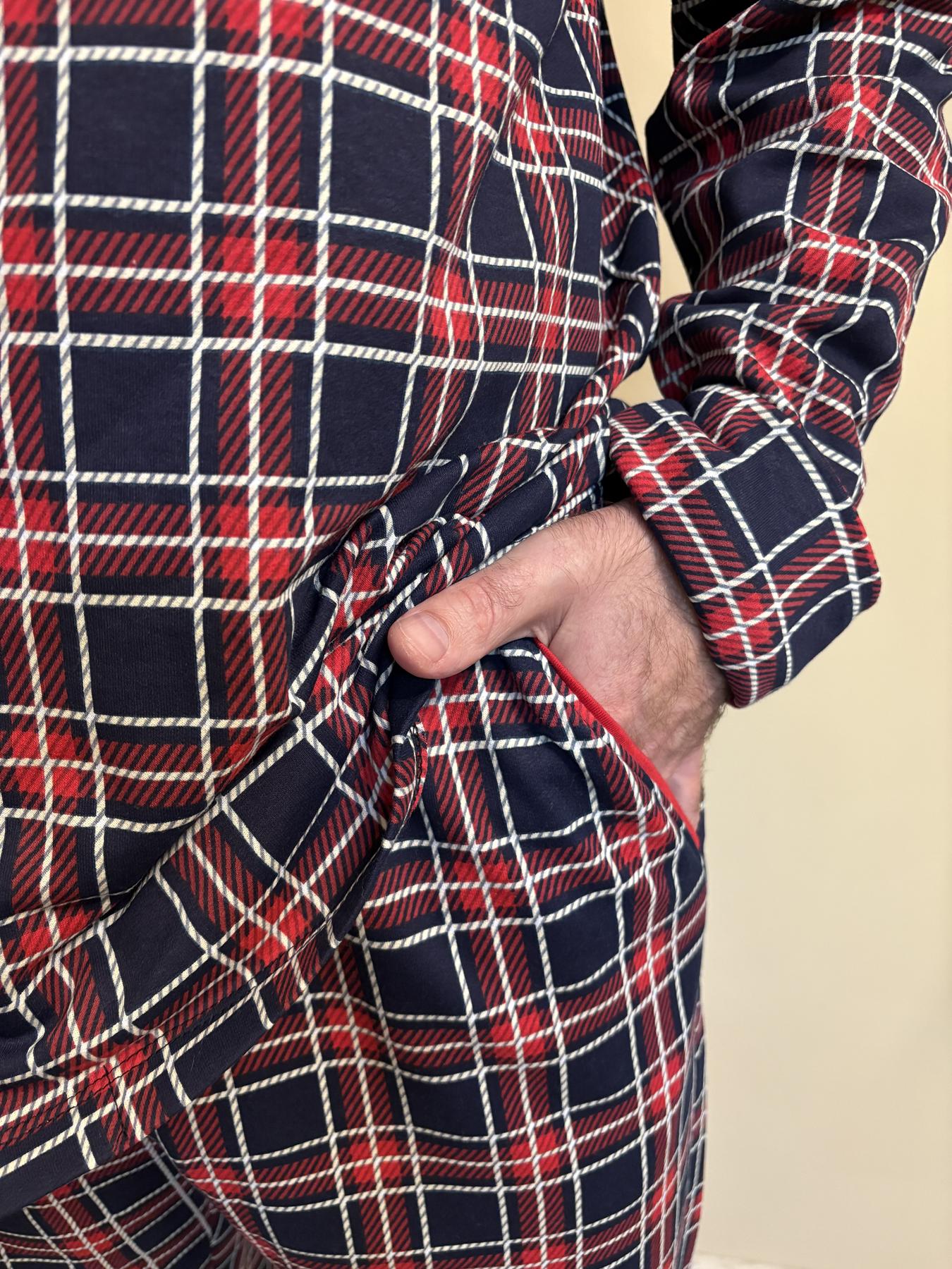 Піжама чоловіча із трикотажу Oxford