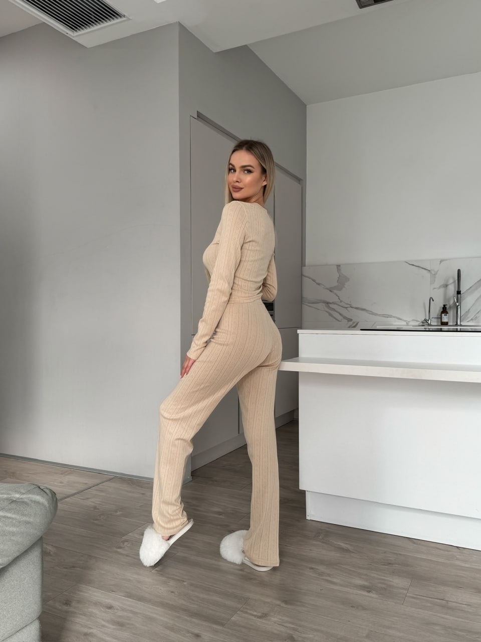 Піжама жіноча із трикотажу Love