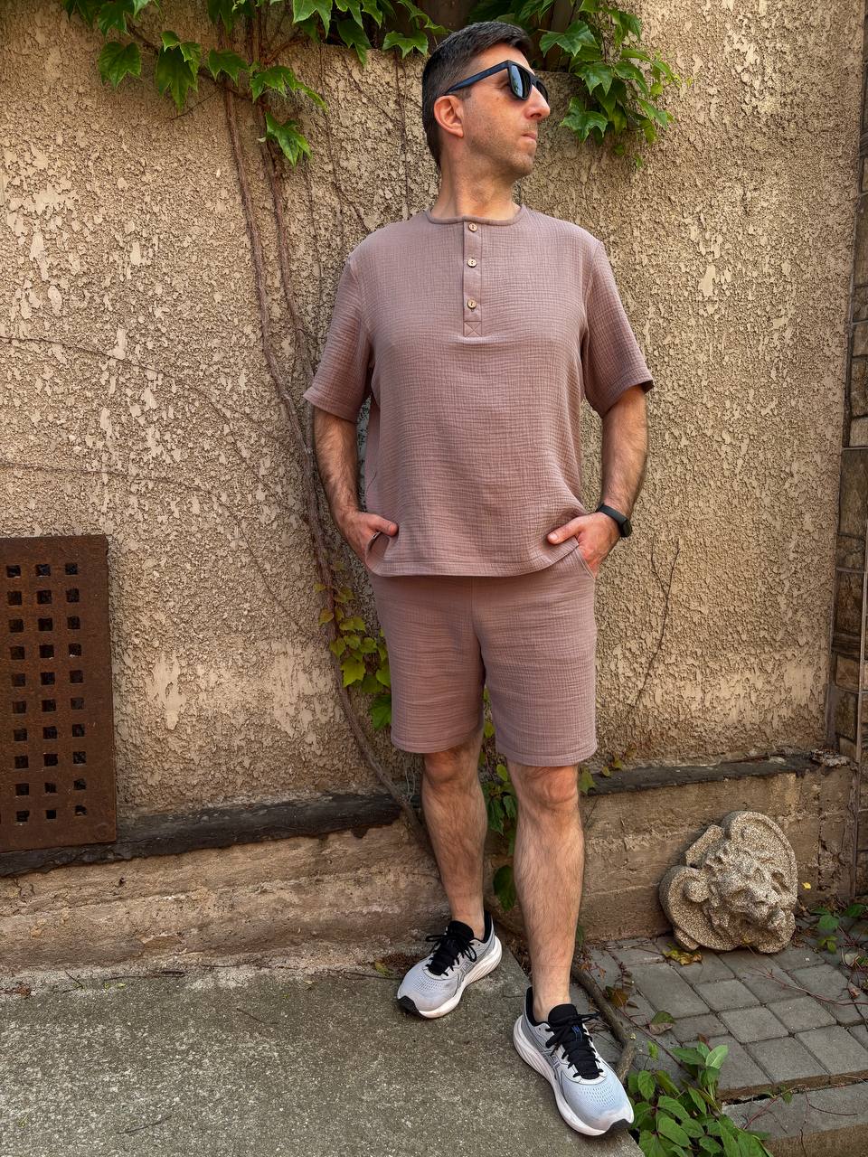 Піжама чоловіча муслінова Italy
