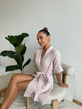 Жіночий халат мусліновий Vacation