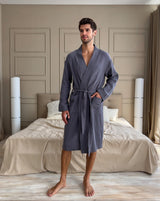 Чоловічий халат мусліновий Estet