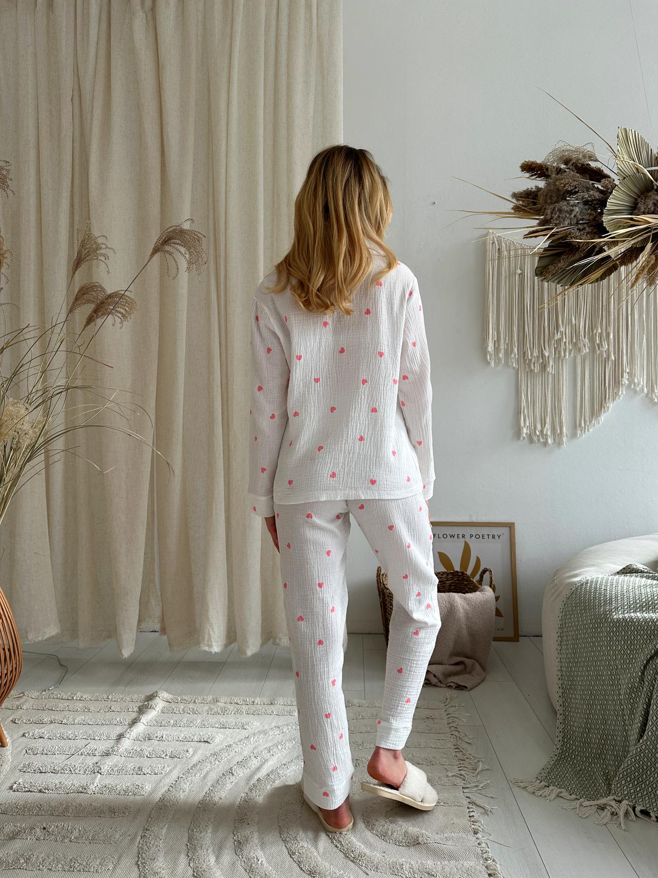 Піжама жіноча із мусліну Belle