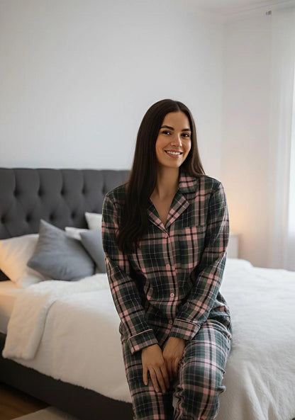 Піжама жіноча із фланелі