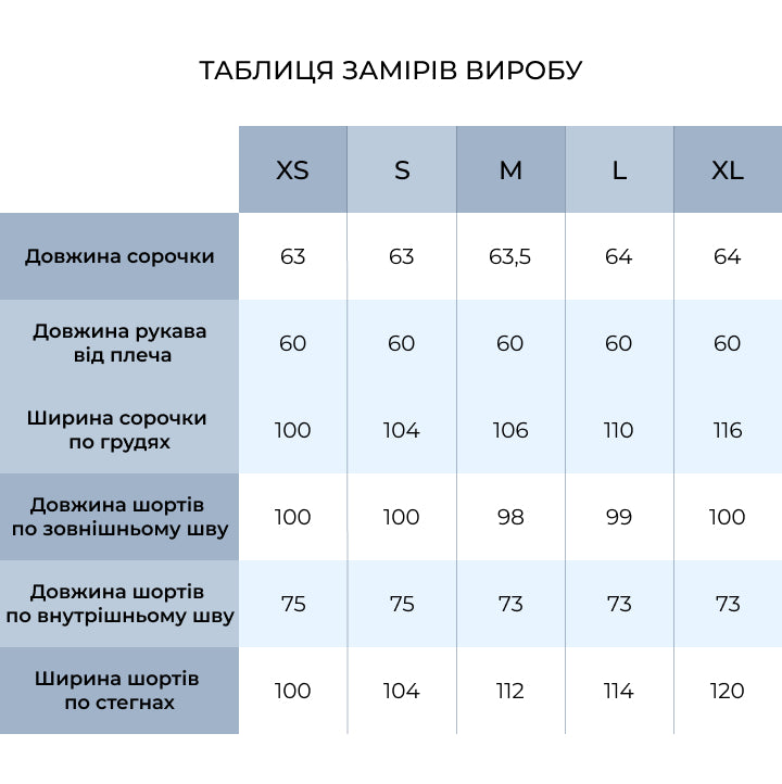 Піжама жіноча із мусліну Julia