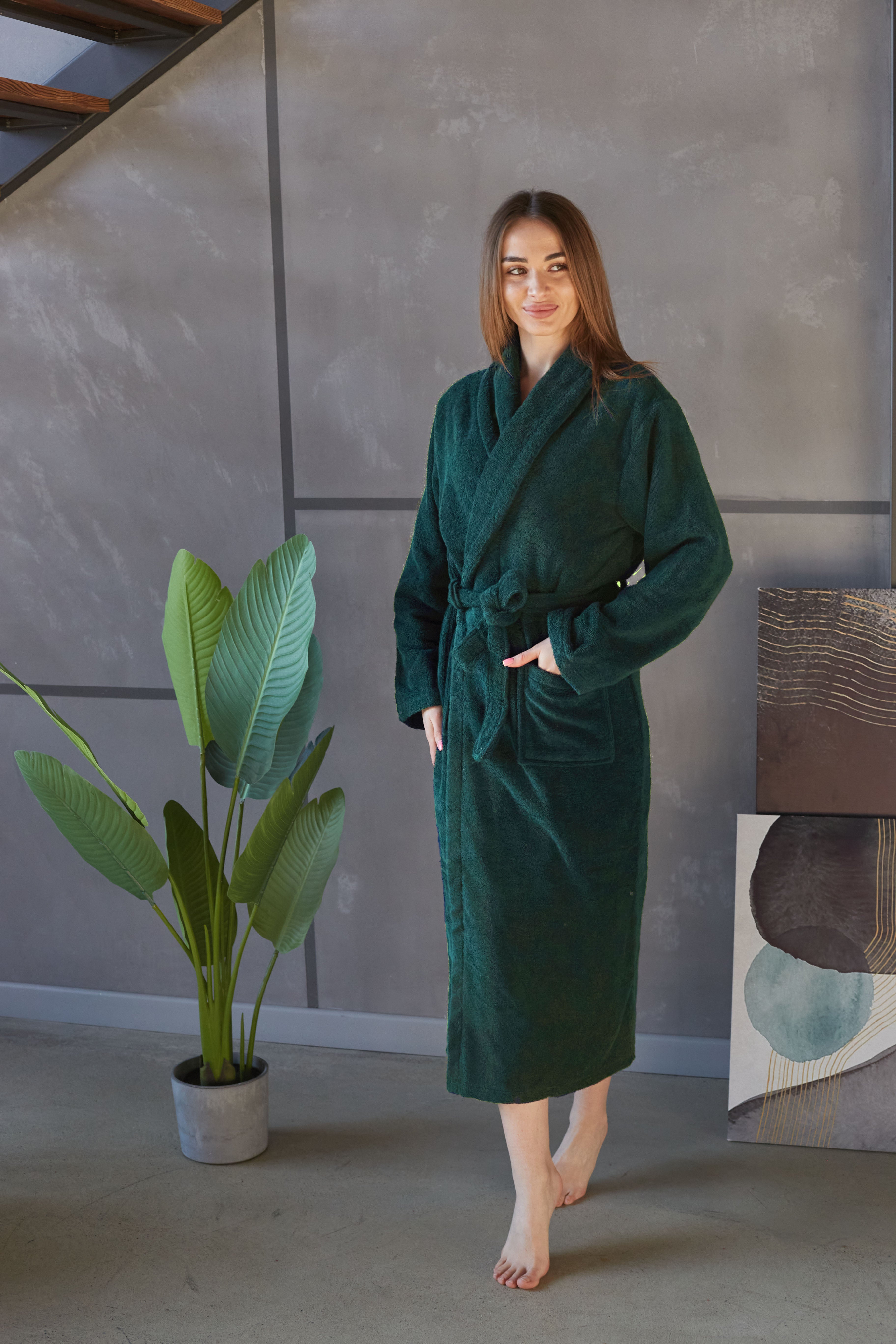 Чоловічий халат махровий Ideal