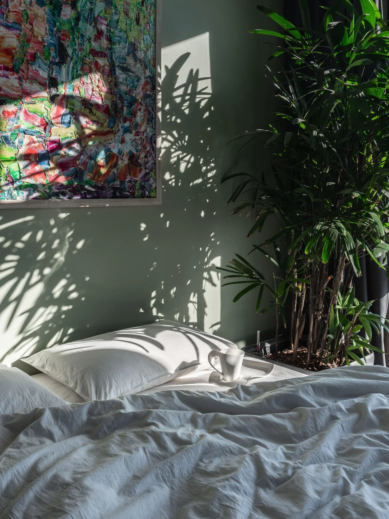 Комплект постільної білизни із вареної бавовни Creme