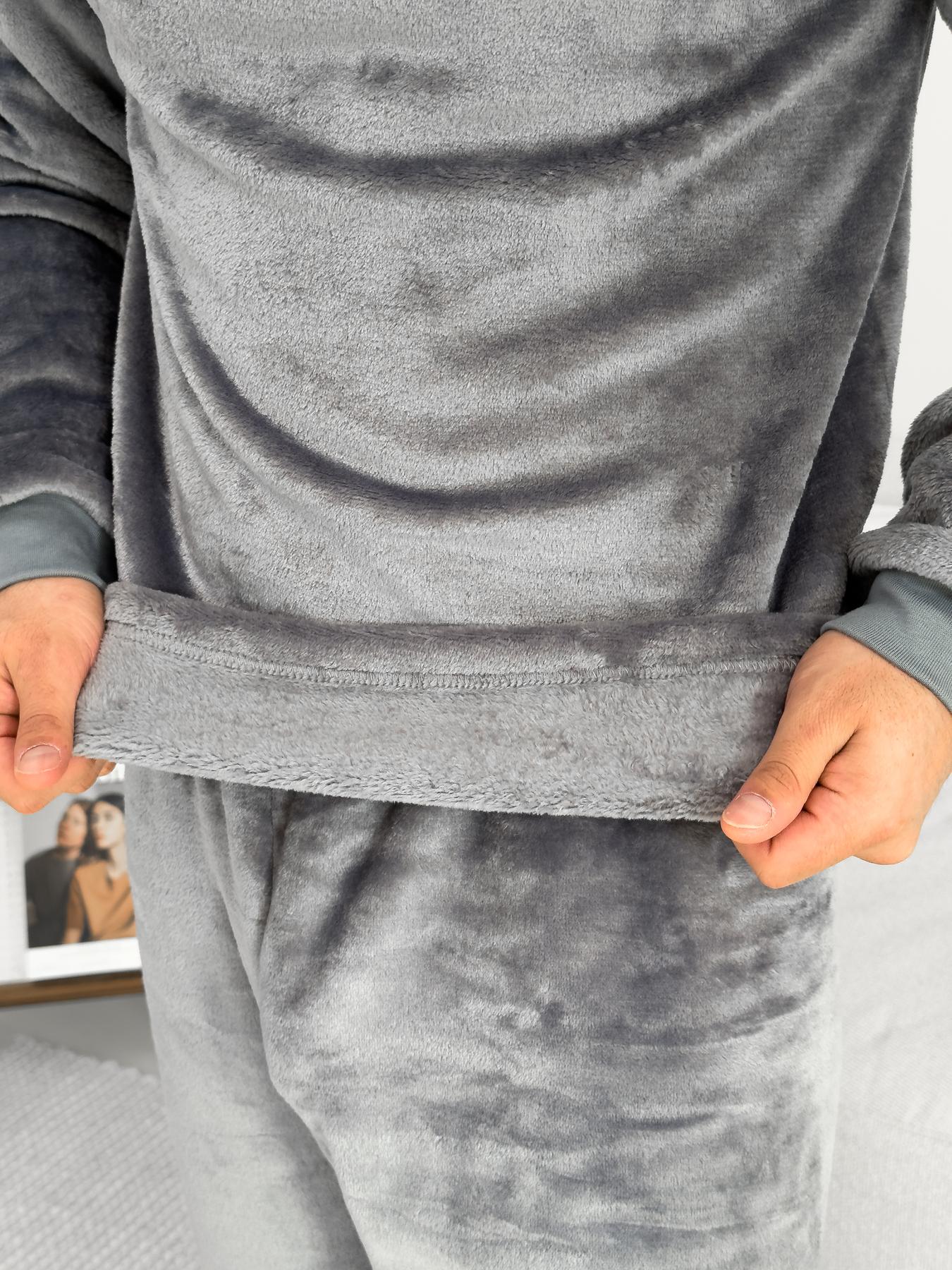 Піжама чоловіча із велсофту Теплик