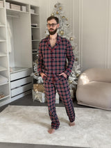 Піжама чоловіча із трикотажу Oxford