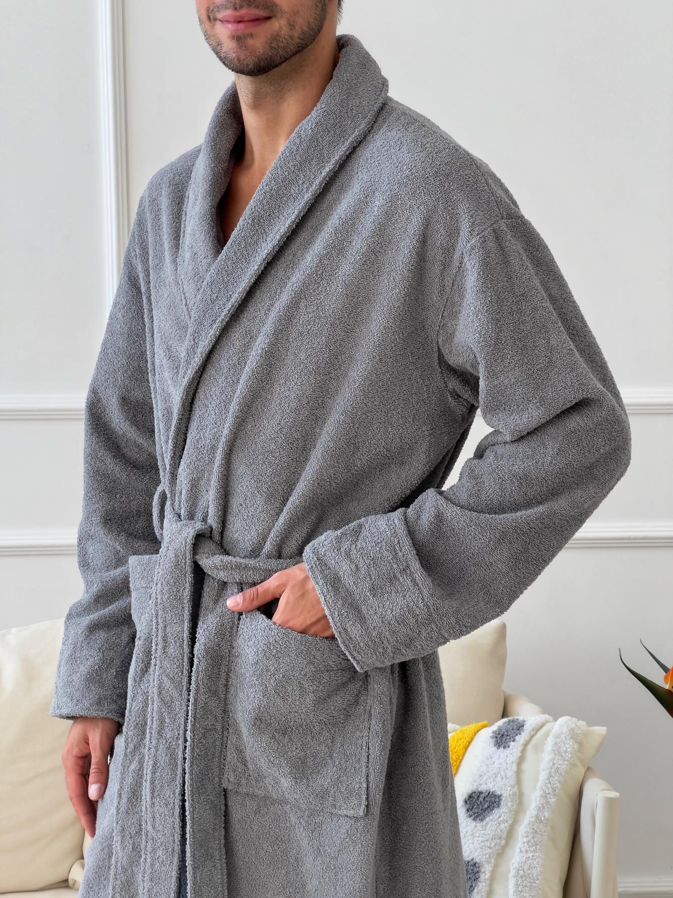 Чоловічий халат махровий Fortune