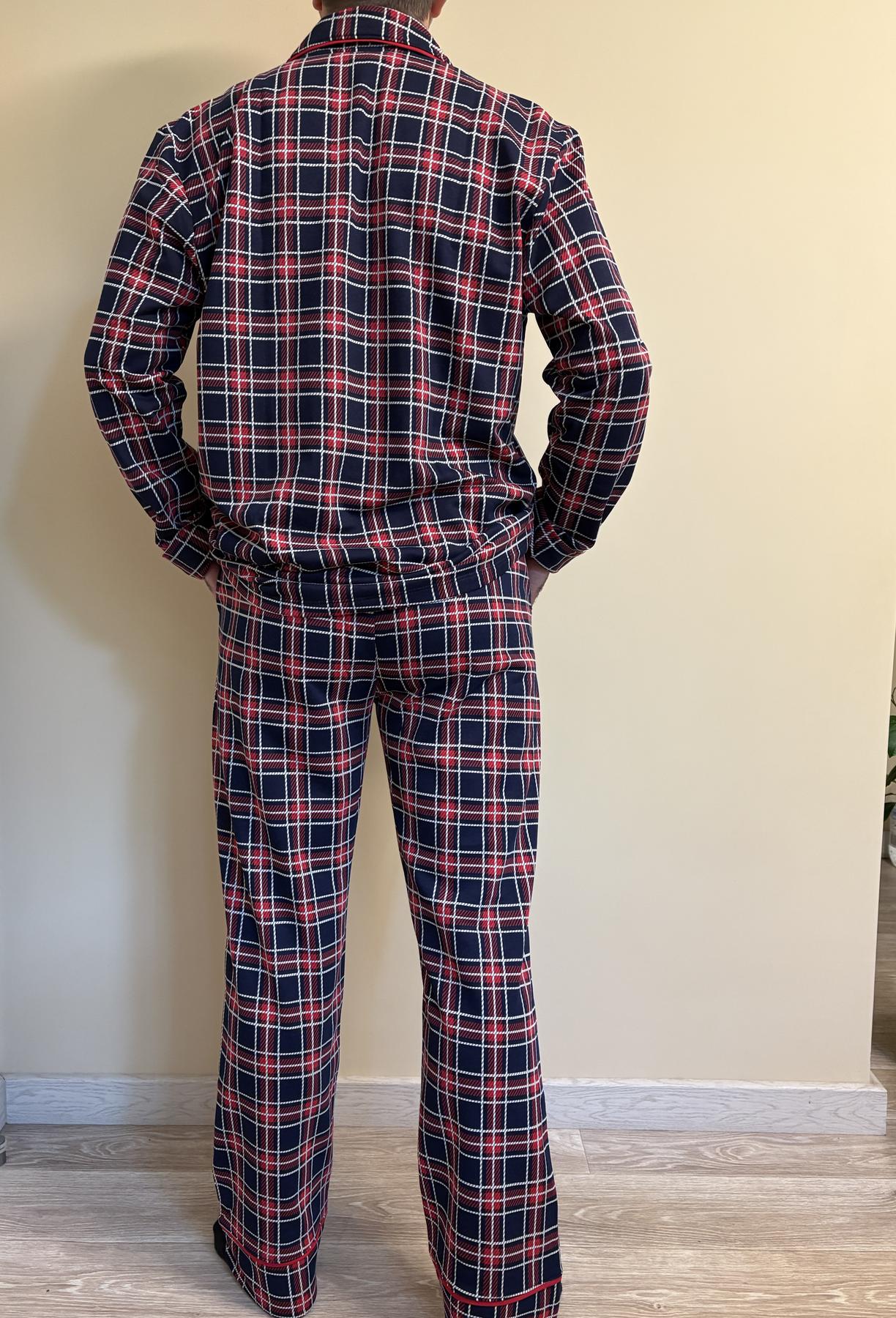 Піжама чоловіча із трикотажу Oxford