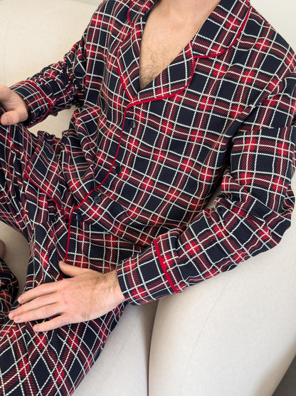 Піжама чоловіча із трикотажу Oxford