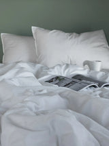 Комплект постільної білизни із вареної бавовни Creme