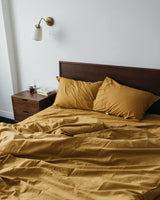 Комплект постільної білизни із вареної бавовни Curry