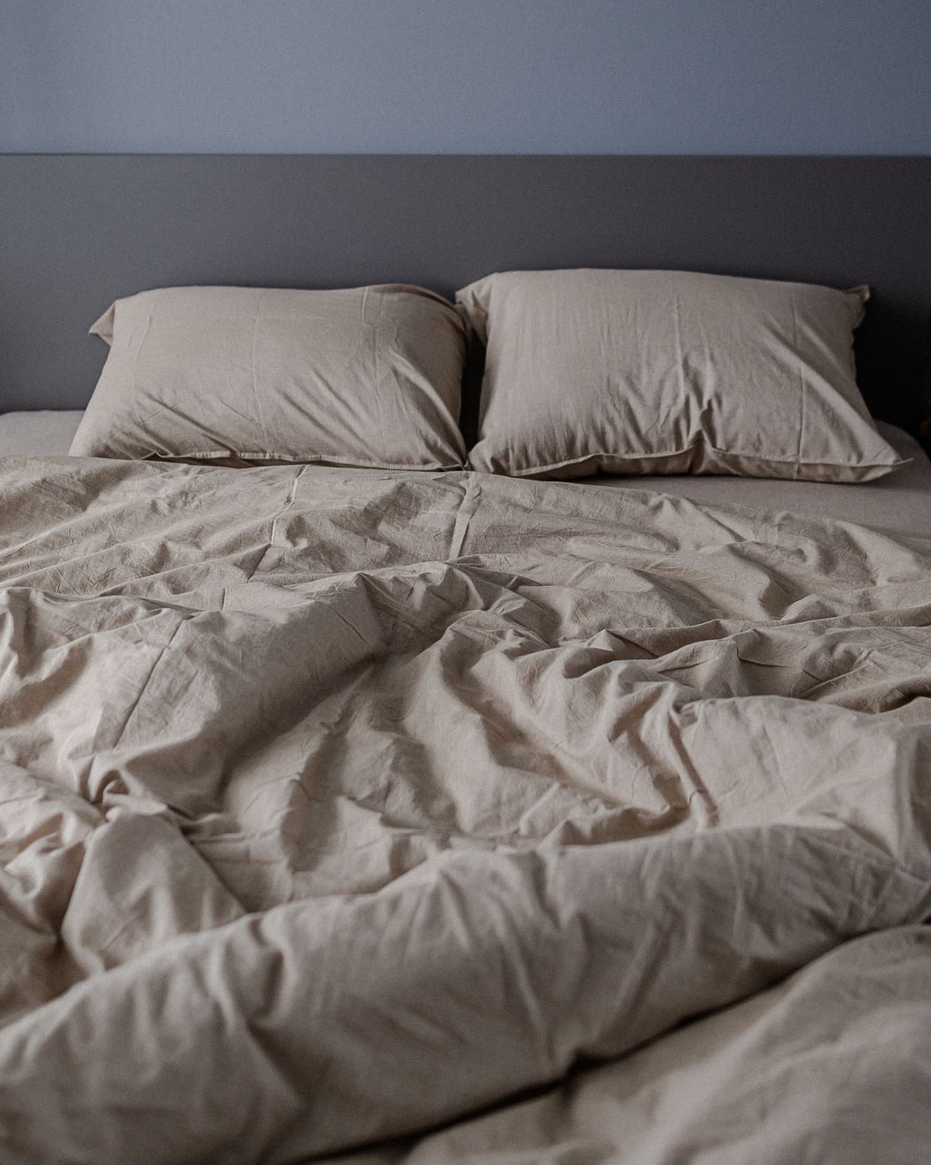 Комплект постільної білизни із вареної бавовни Almond