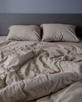 Комплект постільної білизни із вареної бавовни Almond