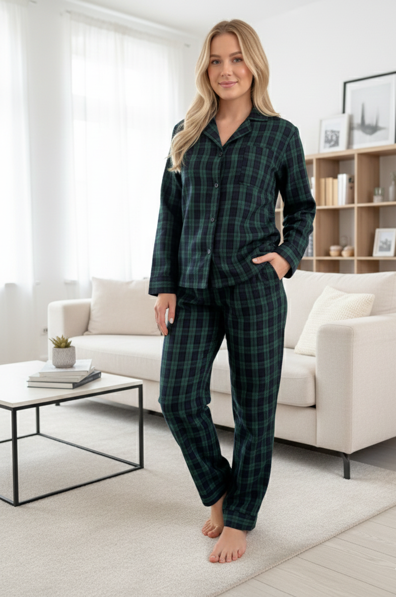 Піжама жіноча із фланелі