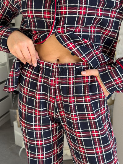 Піжама жіноча із трикотажу Oxford