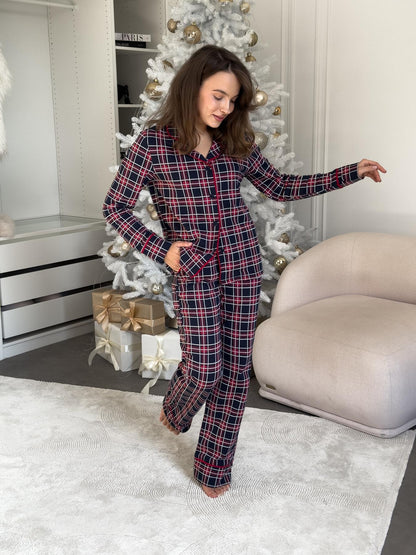 Піжама жіноча із трикотажу Oxford