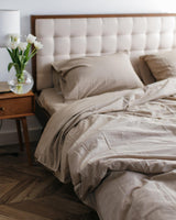 Комплект постільної білизни із вареної бавовни Almond