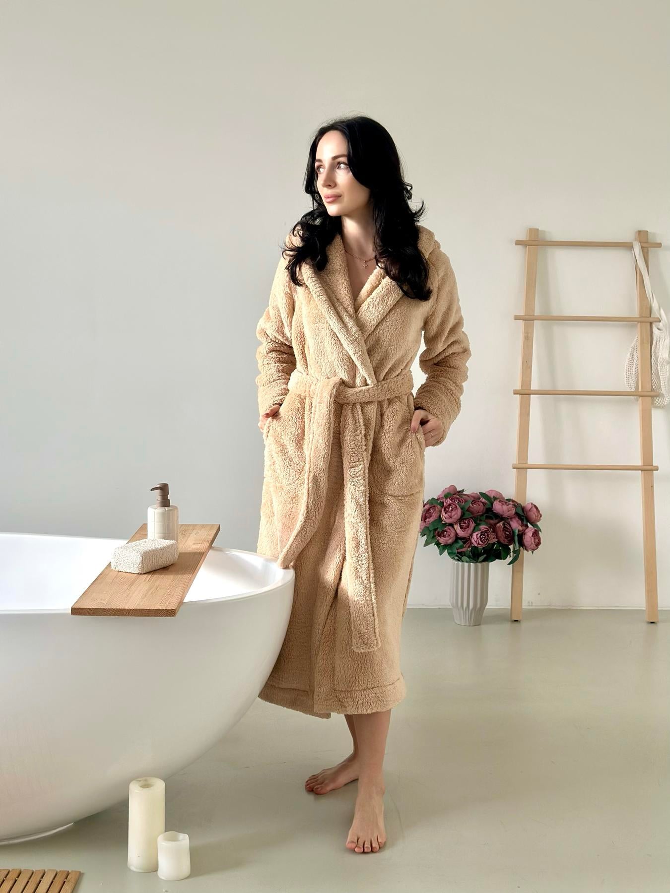 Жіночий халат з велсофту Cuddle