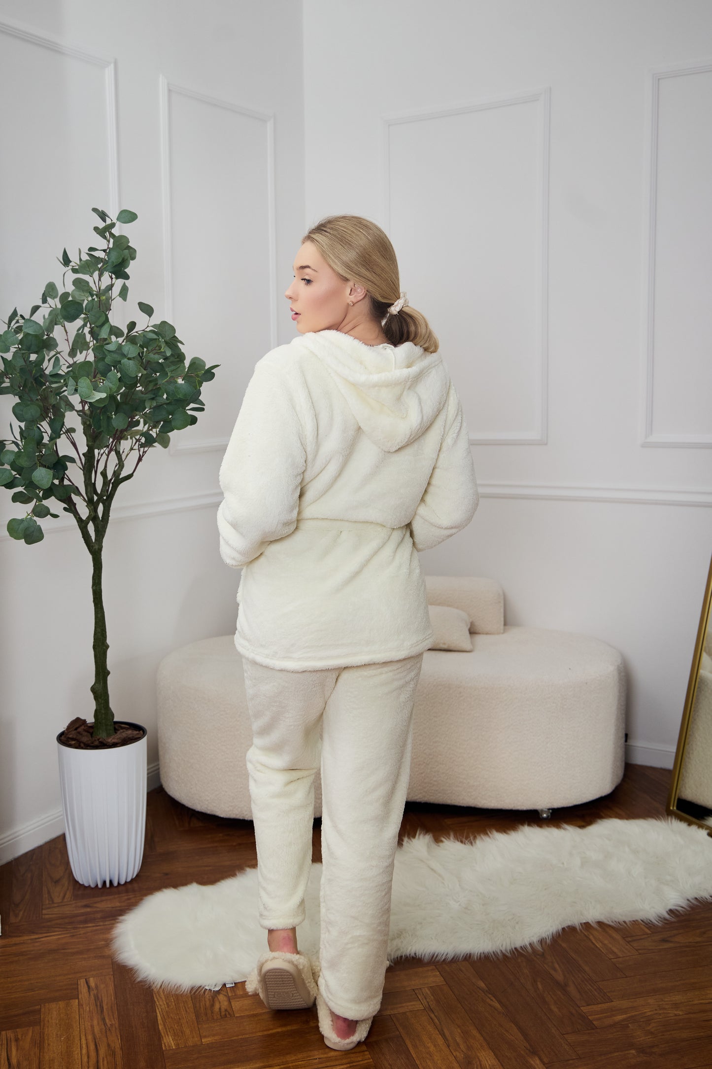 Піжама жіноча із велсофту шаль