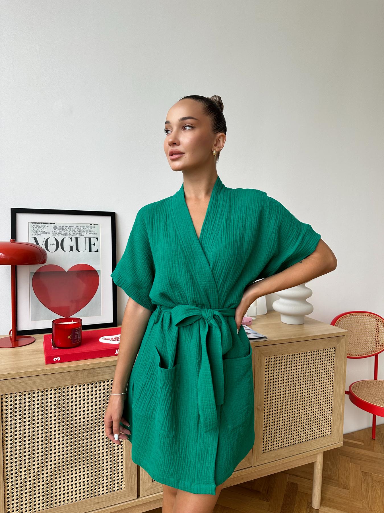 Жіночий халат мусліновий Vacation