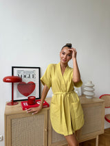 Жіночий халат мусліновий Vacation