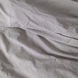 Комплект постільної білизни із вареної бавовни Grey