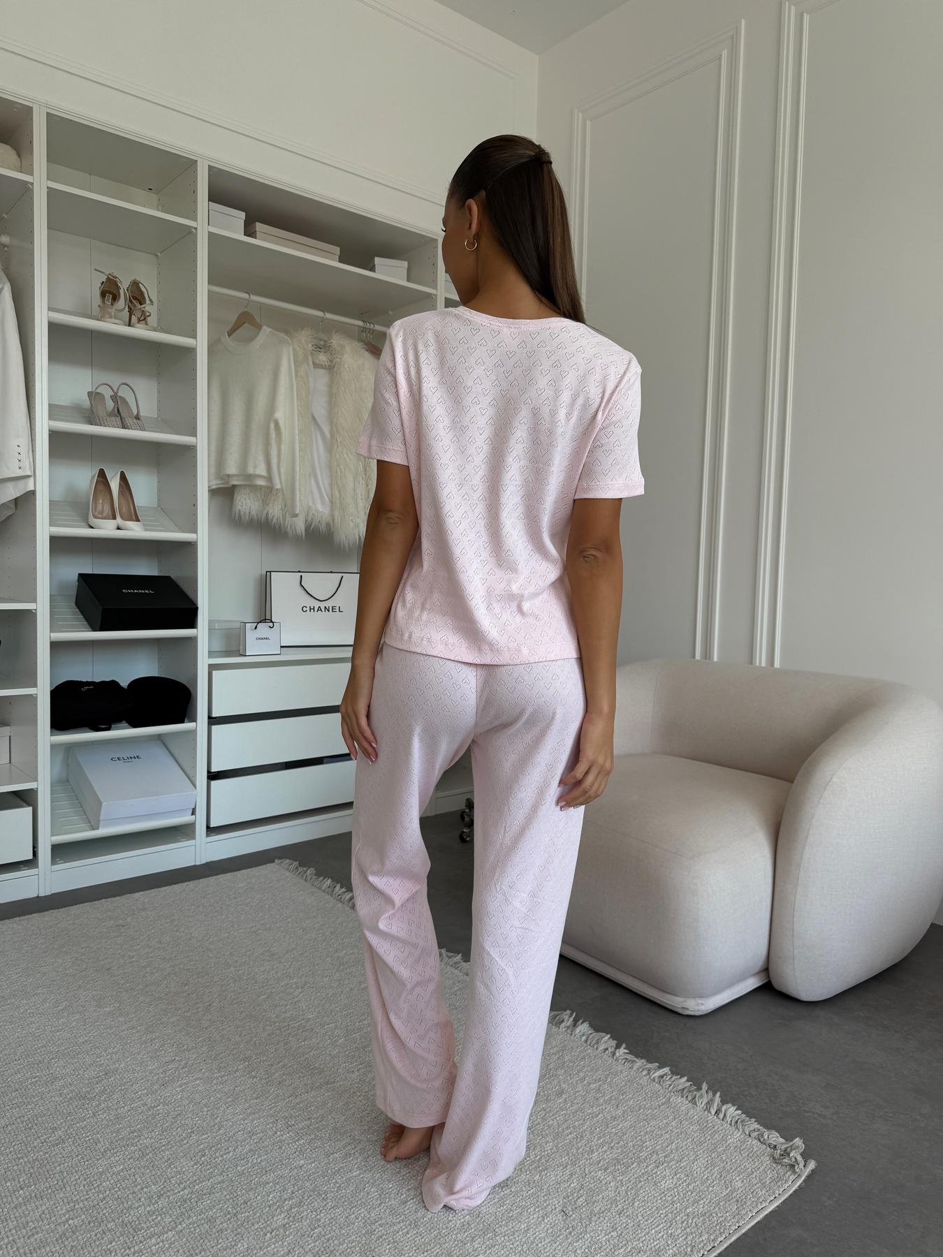 Піжама жіноча із трикотажу Rose Amour (штани та футболка)