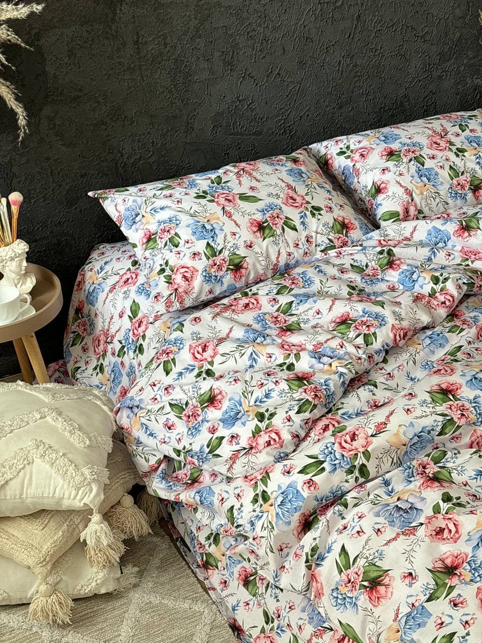 Комплект постільної білизни із бязі Morning Flowers