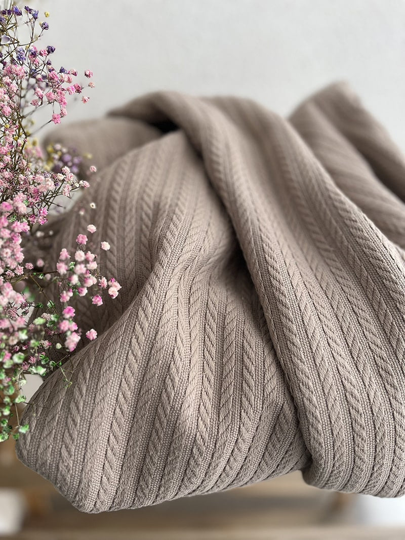 Бавовняне покривало Braid