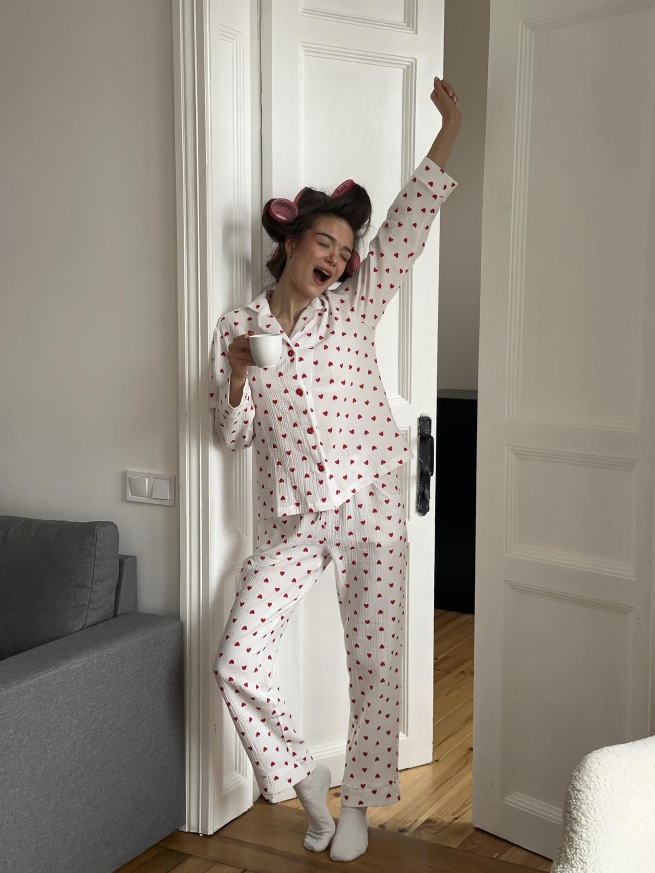 Піжама жіноча із мусліну Belle