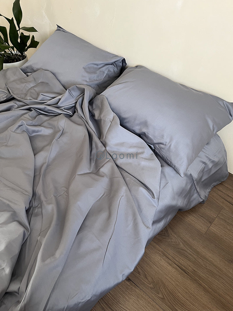 Комплект постільної білизни із преміум сатину Silver