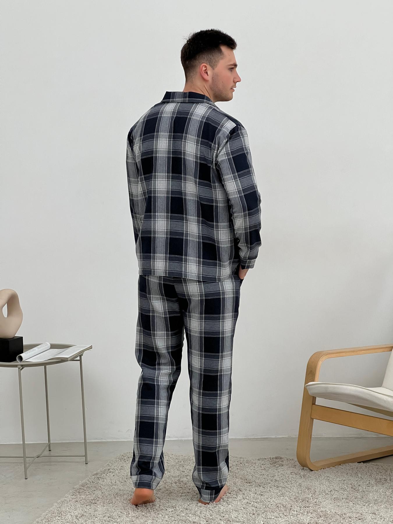 Піжама чоловіча із фланелі Base