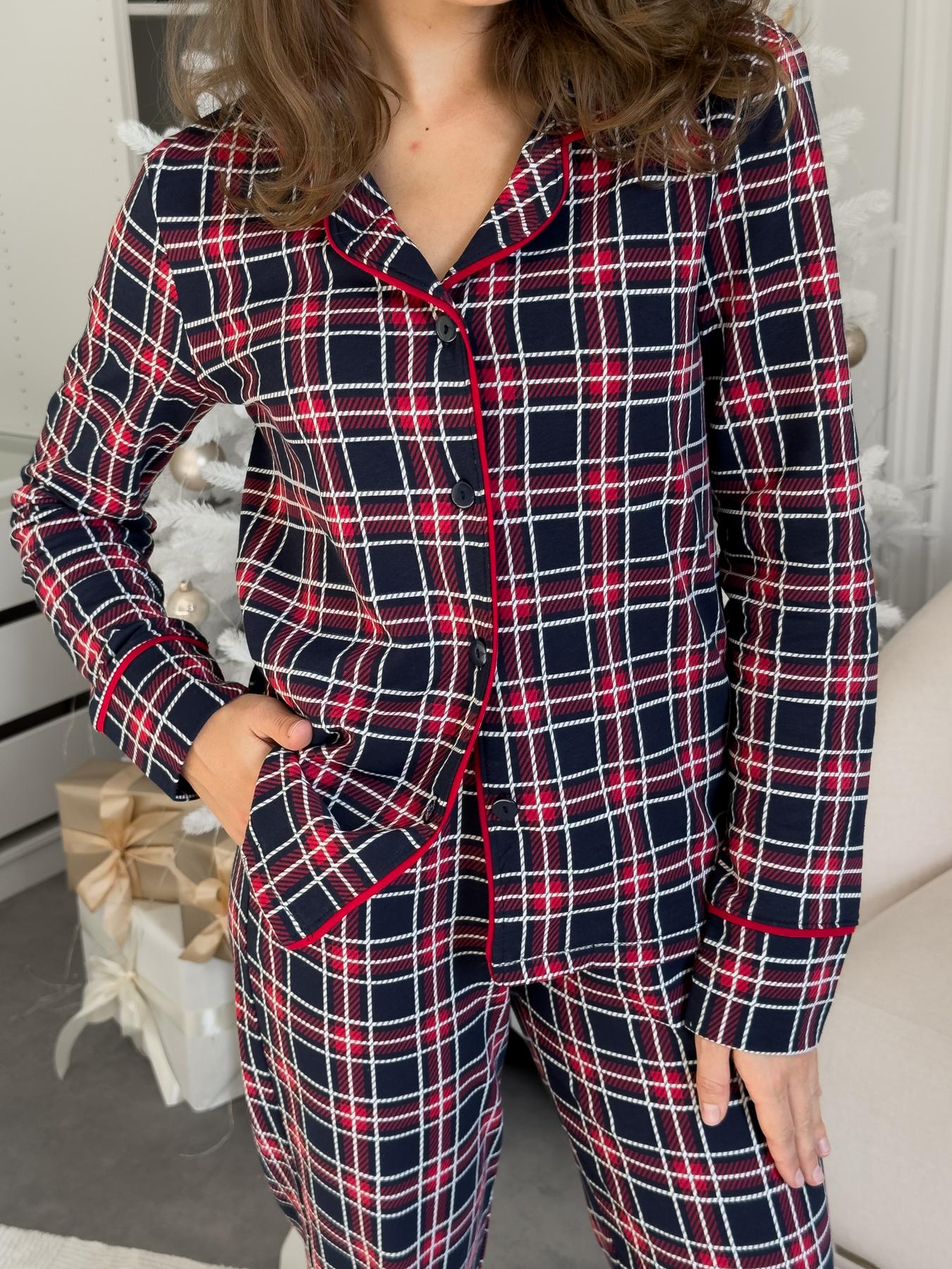 Піжама жіноча із трикотажу Oxford