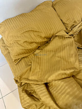 Комплект постільної білизни зі страйп сатину Joy