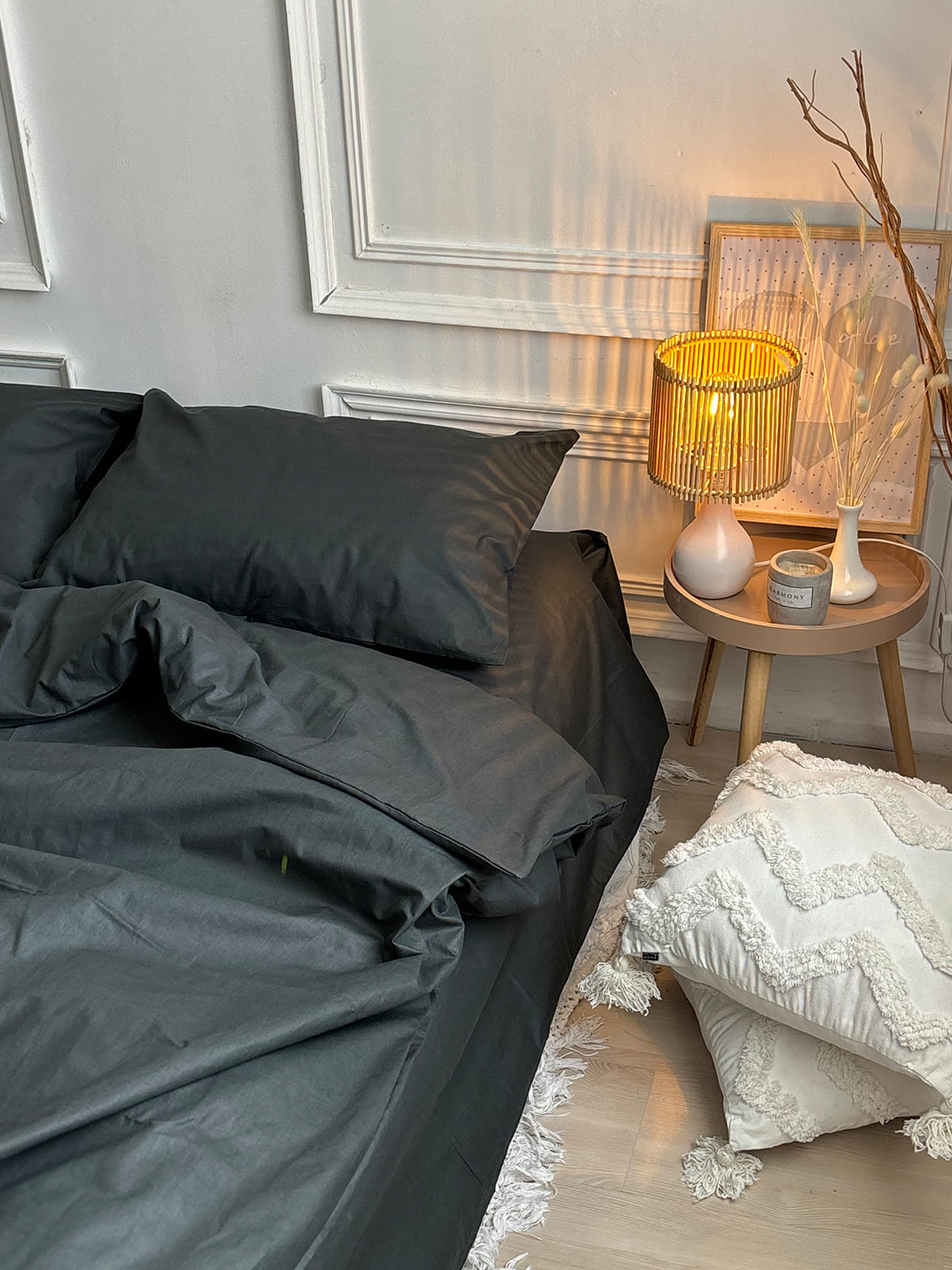 Комплект постільної білизни із бязі Dark