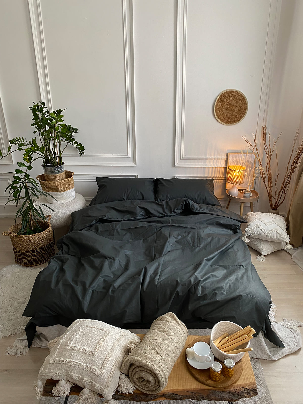 Комплект постільної білизни із бязі Dark