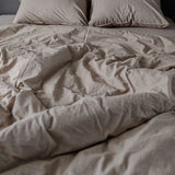 Комплект постільної білизни із вареної бавовни Almond