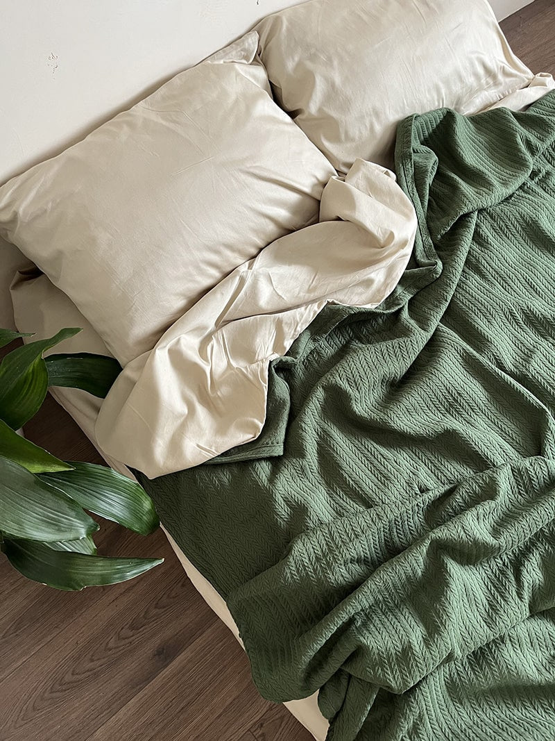 Бавовняне покривало Braid