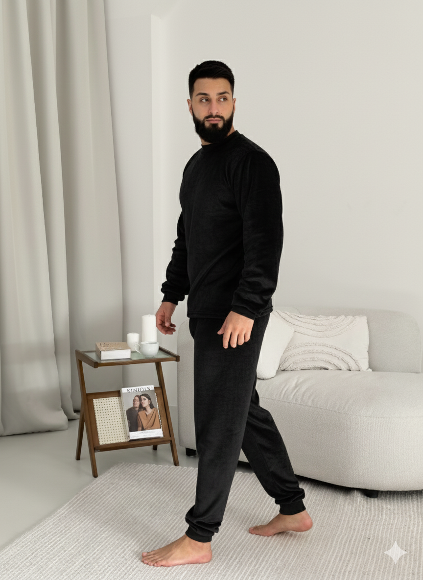 Піжама чоловіча із велсофту Теплик