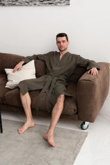 Чоловічий халат мусліновий Desert