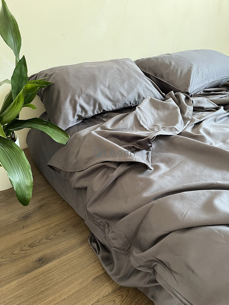 Комплект постільної білизни із преміум сатину Graphite