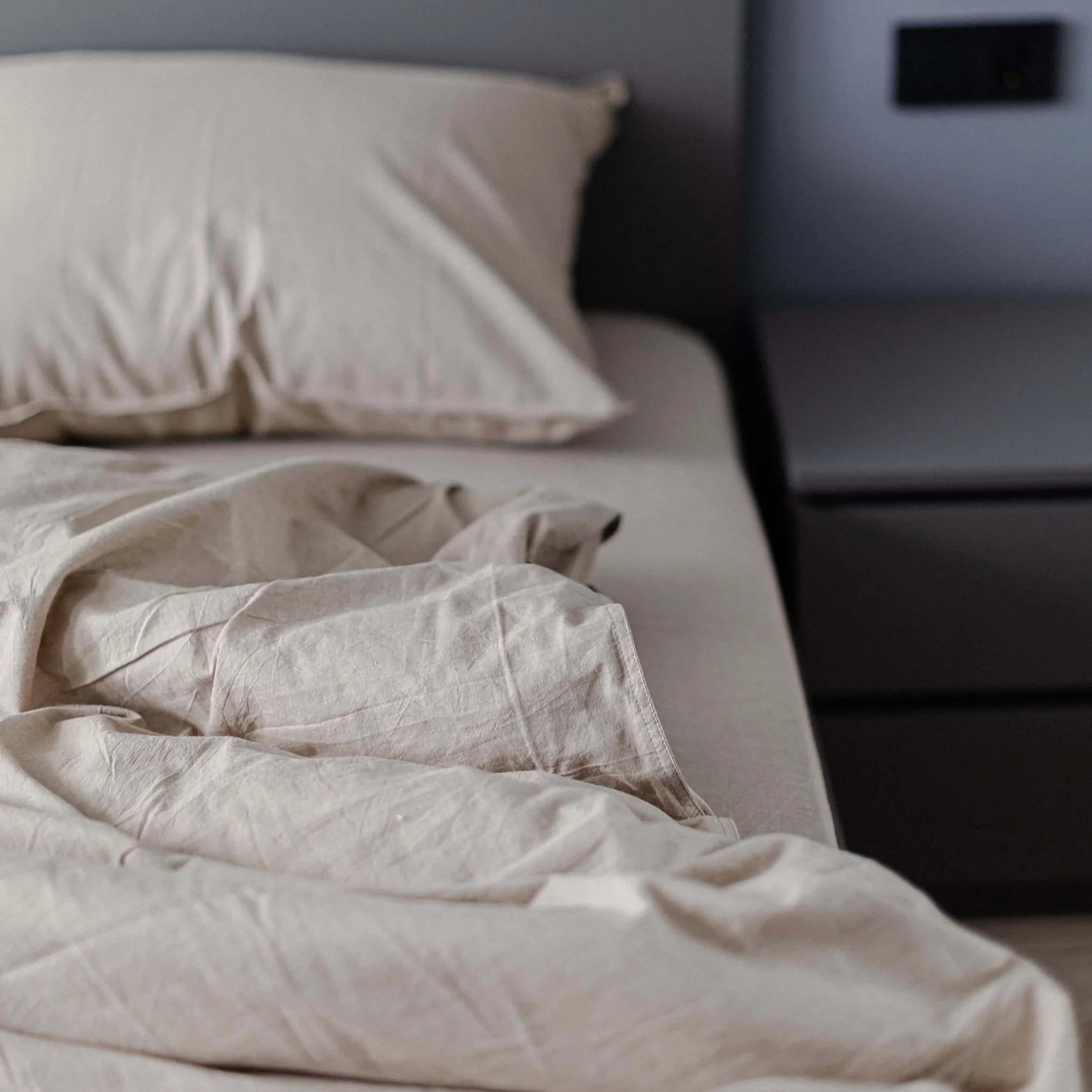 Комплект постільної білизни із вареної бавовни Almond